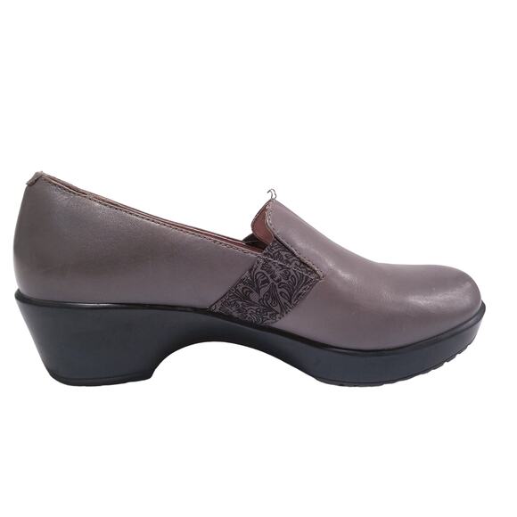 Dansko Leather Slip on Clogs - Picture 1 of 13